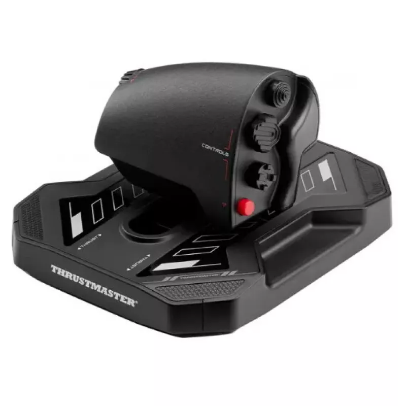 Droselinis blokas Thrustmaster Sol-R 6 Juodas USB Type-C laidinis analoginis/digitalinis PC, dydis 170×205×125 mm