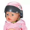 Šalmas lėlei ZAPF BABY born paspirtukui 43 cm — tekstilė/plastikas, įvairiaspalvis, amžius 3–12