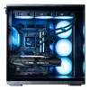 ZALMAN P60 BLACK Midi Tower kompiuterio korpusas – ATX/Mini-ITX, grūdintas stiklas, 3x120mm šoniniai + 2x120mm galiniai ventiliatoriai, 290×475×478 mm