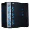 ZALMAN P60 BLACK Midi Tower kompiuterio korpusas – ATX/Mini-ITX, grūdintas stiklas, 3x120mm šoniniai + 2x120mm galiniai ventiliatoriai, 290×475×478 mm
