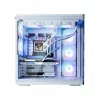 Korpusas ZALMAN P60 Mid-Tower su 5x ARGB ventiliatoriais, baltas