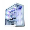 Korpusas ZALMAN P60 Mid-Tower su 5x ARGB ventiliatoriais, baltas