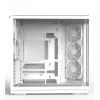 Korpusas ZALMAN P60 Mid-Tower su 5x ARGB ventiliatoriais, baltas