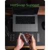 ICY BOX išorinis M.2 SATA/NVMe SSD korpusas su USB 3.2 Gen 2 Type-C ir RGB apšvietimu