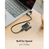 M.2 NVMe SSD išorinis korpusas icybox IB-1601MP-CU31 USB 3.2 Gen 2 Type-C 10 Gbps