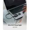M.2 NVMe SSD išorinis korpusas icybox IB-1601MP-CU31 USB 3.2 Gen 2 Type-C 10 Gbps