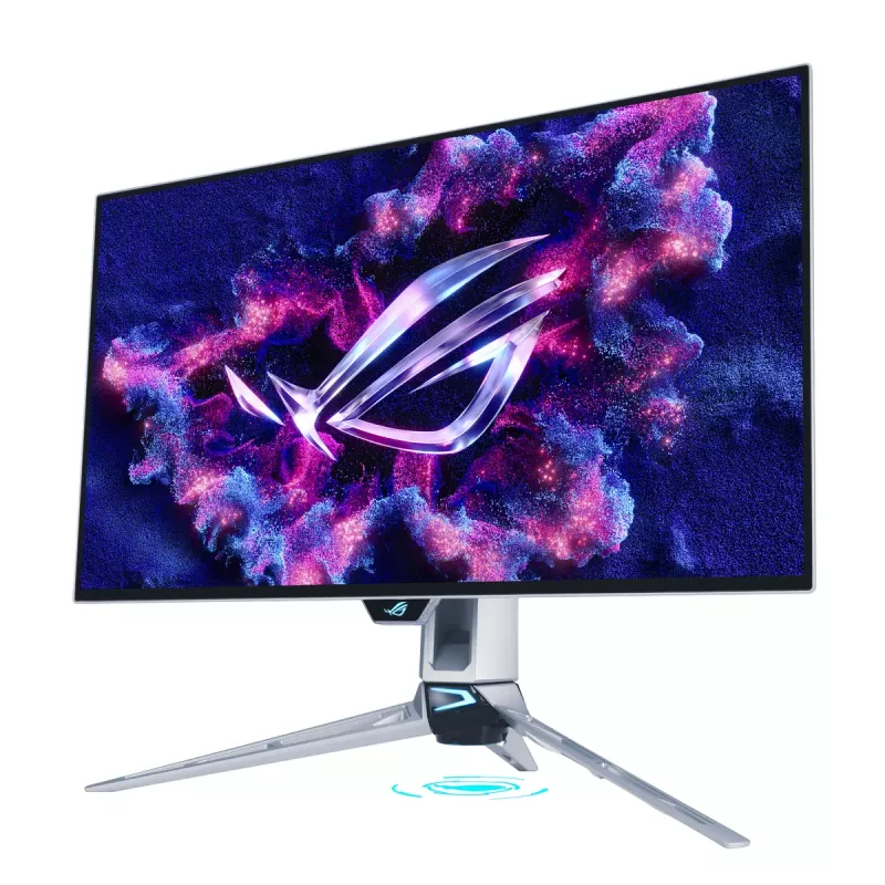 Kompiuterio monitorius ASUS ROG Swift OLED PG27AQWP-W 26,5 colio (67,3 cm) 2560×1440 QHD 0,02 ms USB 3.2 Gen 1 VESA aukščio reguliavimas