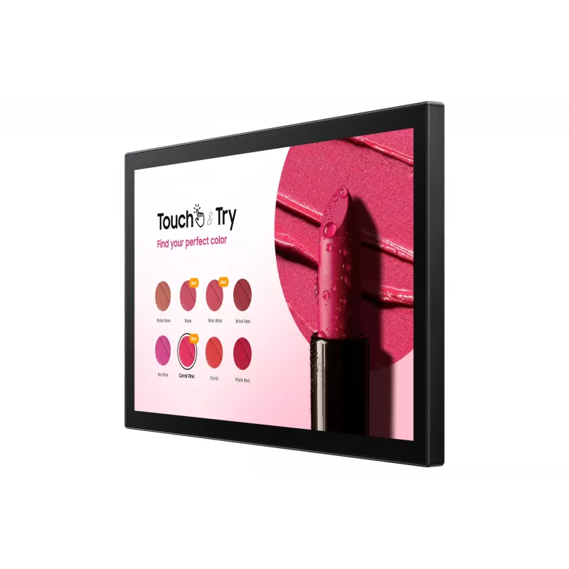Samsung QB13C-T skaitmeninės reklamos plokščiasis ekranas 33 cm (13 colių) LCD Wi-Fi 500 cd/m² Full HD juodas su liečiamuoju ekranu Tizen 7.0 16/7