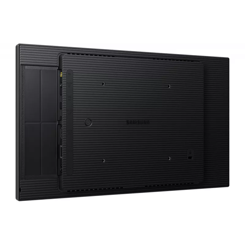 Samsung QB13C-T skaitmeninės reklamos plokščiasis ekranas 33 cm (13 colių) LCD Wi-Fi 500 cd/m² Full HD juodas su liečiamuoju ekranu Tizen 7.0 16/7