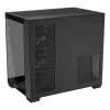 ASUS A32 PLUS ATX kompiuterio korpusas, juodas – grūdintas stiklas, RGB ventiliatoriai, USB-C, tinka ATX/Micro-ATX/Mini-ITX