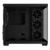 ASUS A32 PLUS ATX kompiuterio korpusas, juodas – grūdintas stiklas, RGB ventiliatoriai, USB-C, tinka ATX/Micro-ATX/Mini-ITX