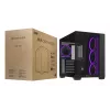 ASUS A32 PLUS ATX kompiuterio korpusas, juodas – grūdintas stiklas, RGB ventiliatoriai, USB-C, tinka ATX/Micro-ATX/Mini-ITX