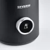 Automatinis pieno putotuvas Severin Spuma 700 Plus juodas nerūdijantis plienas SM 3587