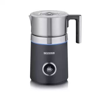 Automatinis pieno putotuvas Severin Spuma 700 Plus juodas nerūdijantis plienas SM 3587