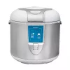 Ryžių viryklė GASTROBACK Design 3 L 450 W sidabrinė balta