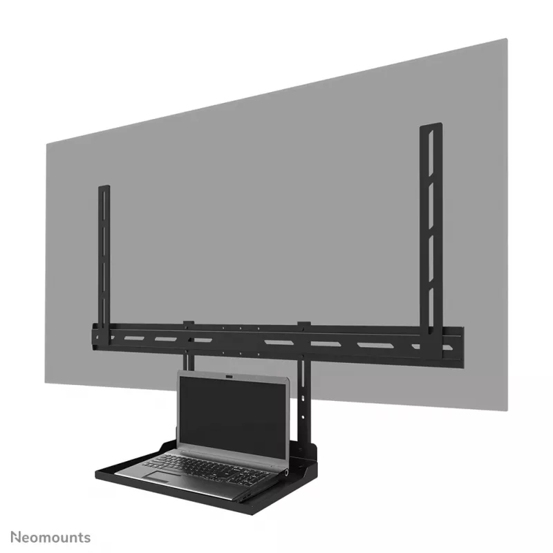 Neomounts AV45-500BL lentyna nešiojamam kompiuteriui, 43–110 colių ekranams, VESA iki 600×400, max 2,5 kg, 900×242×640 mm