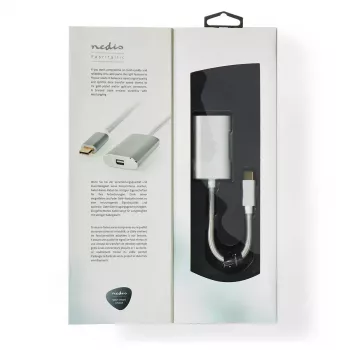 Vaizdo kabelio adapteris Nedis CCTB64580AL02 0,2 m USB Type-C į Mini DisplayPort