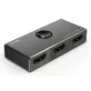 HAMA 8K HDMI dvikryptis jungiklis — 1 įėjimas 2 išėjimai / 2 įėjimai 1 išėjimas, modelis 00205324
