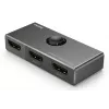 HAMA 8K HDMI dvikryptis jungiklis — 1 įėjimas 2 išėjimai / 2 įėjimai 1 išėjimas, modelis 00205324