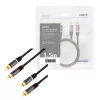 Audio kabelis LogiLink CA1203 1,5 m 2xRCA juodas