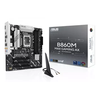 ASUS B860M MAX GAMING AX Intel B860 LGA 1851 (Socket V1) micro ATX pagrindinė plokštė