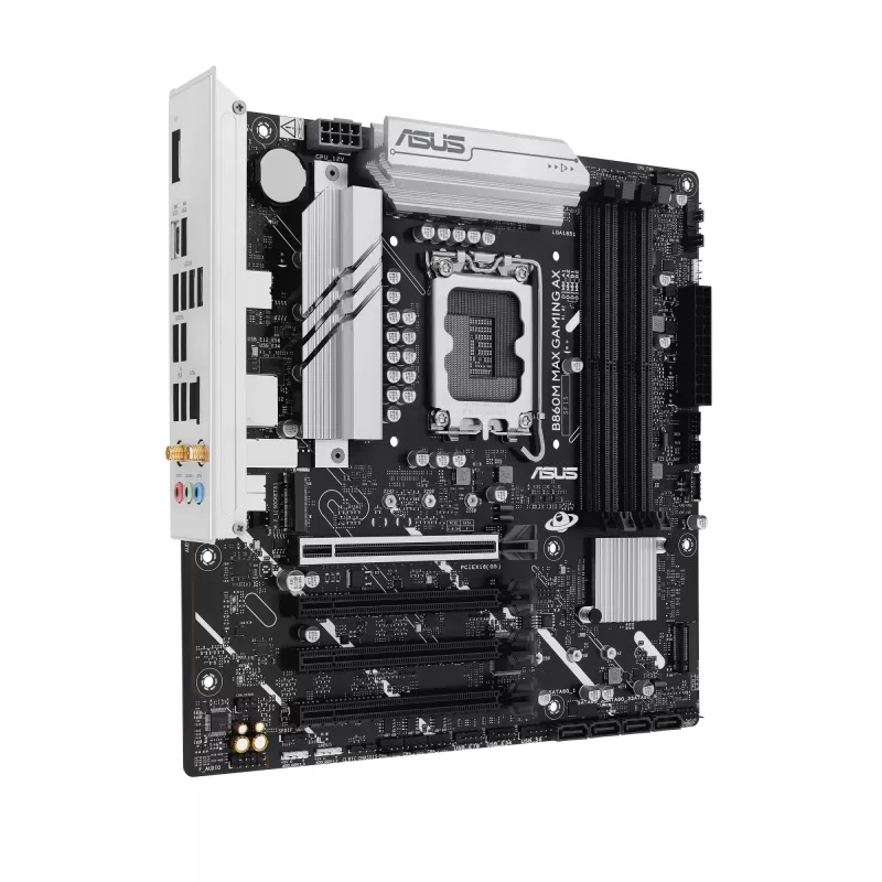 ASUS B860M MAX GAMING AX Intel B860 LGA 1851 (Socket V1) micro ATX pagrindinė plokštė