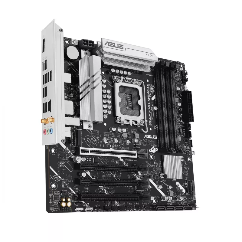 ASUS B860M MAX GAMING AX Intel B860 LGA 1851 (Socket V1) micro ATX pagrindinė plokštė