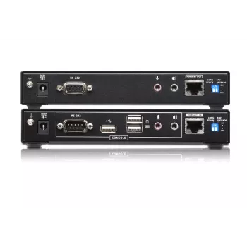 ATEN CE624 USB 2.0 DVI Dual View HDBaseT 2.0 KVM prailgintuvas su garsu ir RS232 (150 m)