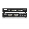 ATEN CE624 USB 2.0 DVI Dual View HDBaseT 2.0 KVM prailgintuvas su garsu ir RS232 (150 m)