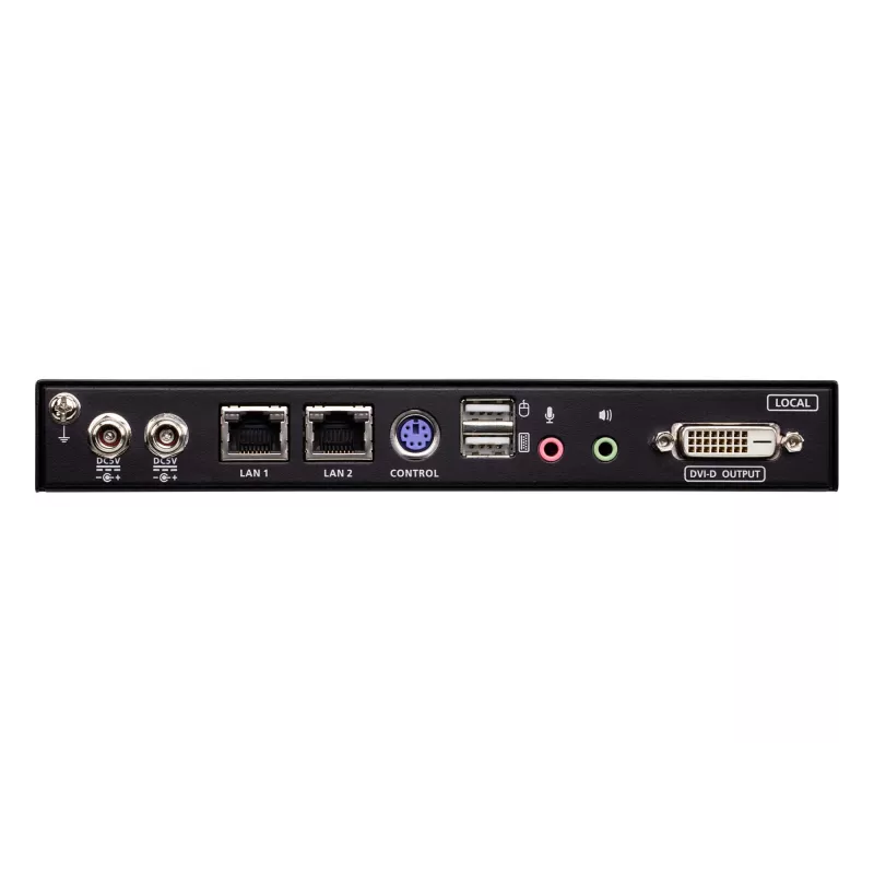 ATEN 1-vietinis/nuotolinis bendro naudojimo vieno prievado DVI KVM per IP jungiklis CN9600