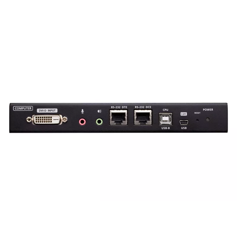 ATEN 1-vietinis/nuotolinis bendro naudojimo vieno prievado DVI KVM per IP jungiklis CN9600