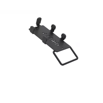Priedas POS stovui Ergonomic Solutions SpacePole Payment PAX A35 MultiGrip su rankena Juodas Metalas