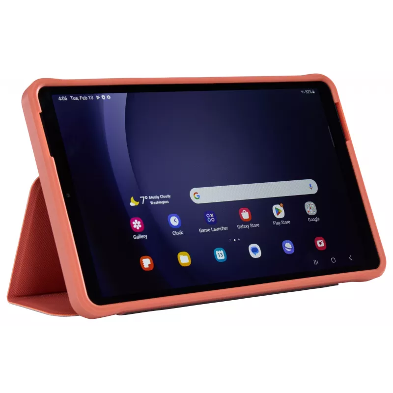 Case Logic SnapView CSGE-2196 atverčiamas dėklas Samsung Galaxy Tab A9 8,7 colio (22,1 cm), raudonas Sienna Red