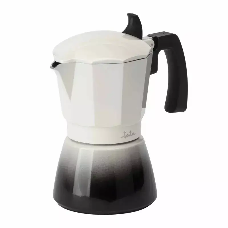 Jata HCAF2412 moka kavinukas, 12 puodelių (0,7 l), aliuminis, skirtas ir indukcinėms viryklėms, 10,8 cm pagrindas