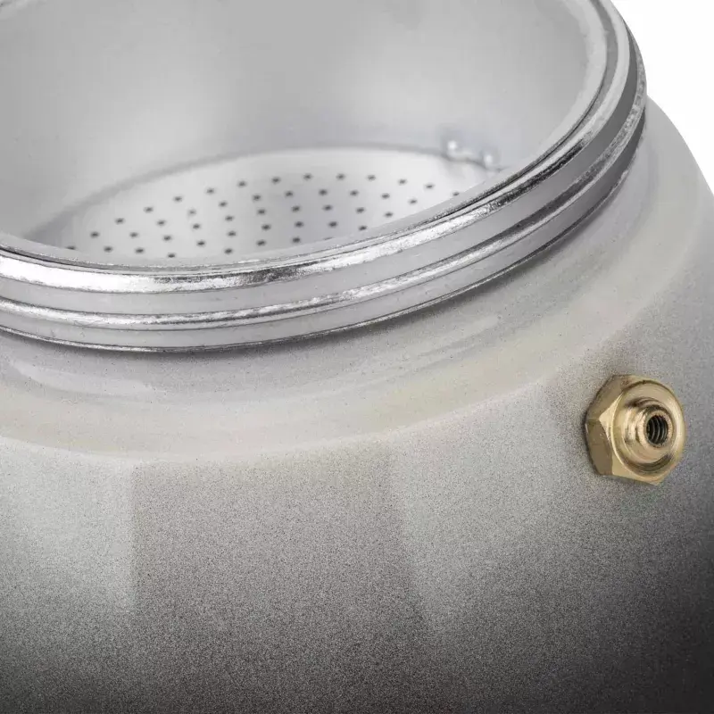 Jata HCAF2412 moka kavinukas, 12 puodelių (0,7 l), aliuminis, skirtas ir indukcinėms viryklėms, 10,8 cm pagrindas
