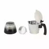 Jata HCAF2412 moka kavinukas, 12 puodelių (0,7 l), aliuminis, skirtas ir indukcinėms viryklėms, 10,8 cm pagrindas