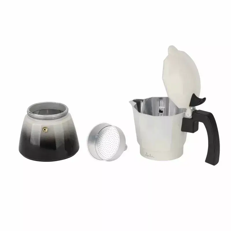 Jata HCAF2412 moka kavinukas, 12 puodelių (0,7 l), aliuminis, skirtas ir indukcinėms viryklėms, 10,8 cm pagrindas