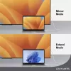 HDMI kabelis 4smarts 540955 2 m USB-C HDMI Type A baltas
