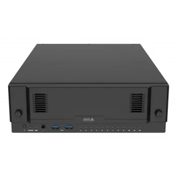 Tinklinis vaizdo įrašytuvas AXIS S2212 Mk II — 12 kanalų, 6 TB HDD, 256 GB SSD, 1080p, IEEE 802.3at