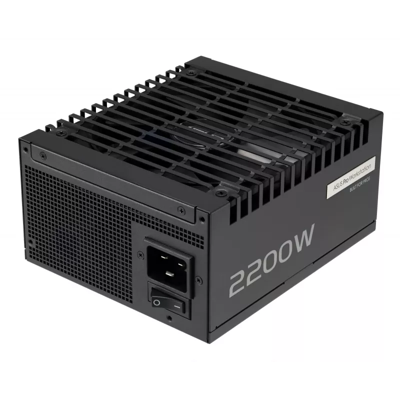 ASUS Pro WS 2200W Platinum maitinimo blokas 20+4 pin ATX ATX Juoda