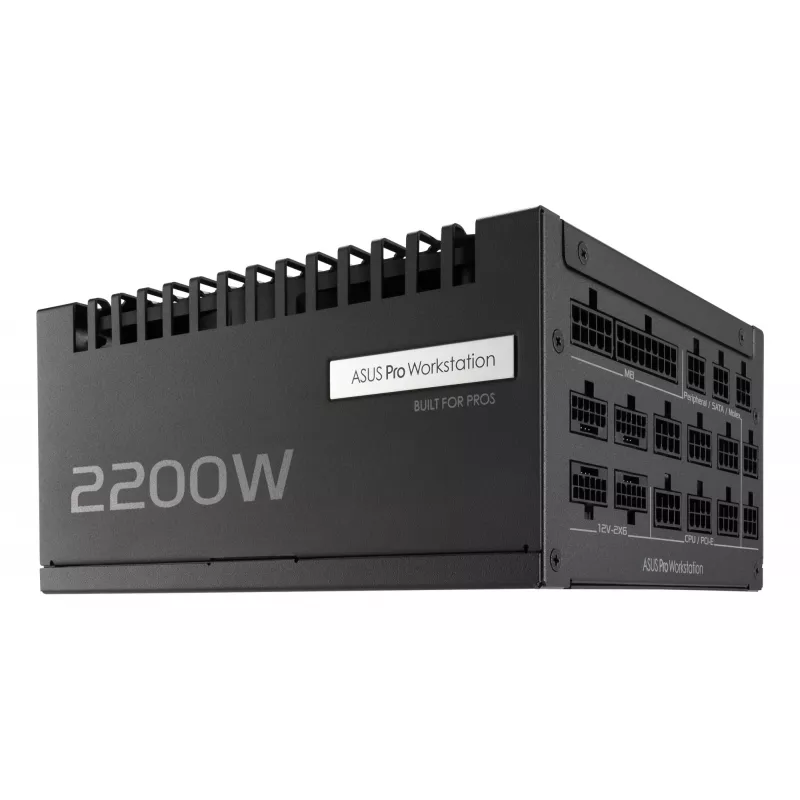 ASUS Pro WS 2200W Platinum maitinimo blokas 20+4 pin ATX ATX Juoda