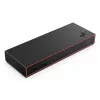Docking stotelė Lenovo ThinkPad USB4 Dock 5000 – laidinis Thunderbolt 4, 65 W PD, 3840×2160, HDMI, 4× USB-A, Gigabit Ethernet, juoda
