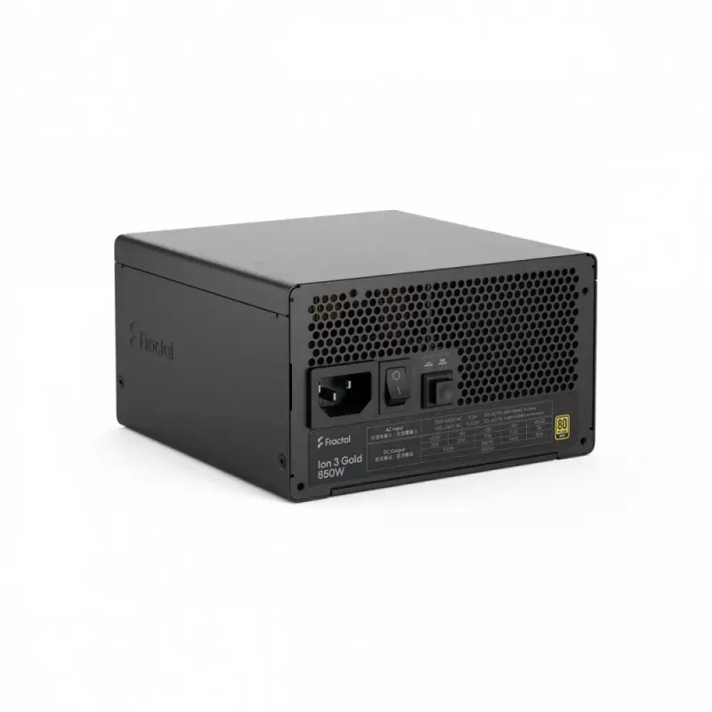 Maitinimo blokas Fractal Design Ion 3 GOLD 850W 80+ Gold, juodas