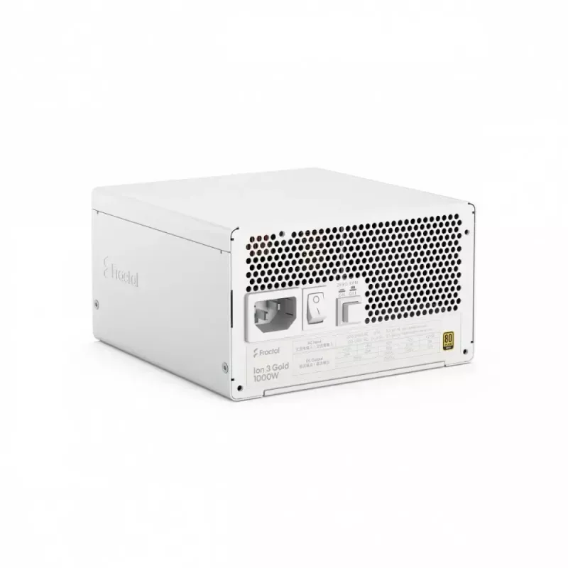 Maitinimo blokas Fractal Design Ion 3 GOLD 1000W 80+ Gold baltas