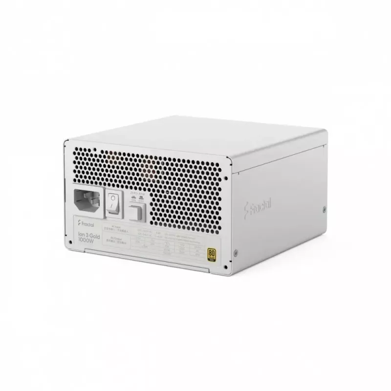 Maitinimo blokas Fractal Design Ion 3 GOLD 1000W 80+ Gold baltas