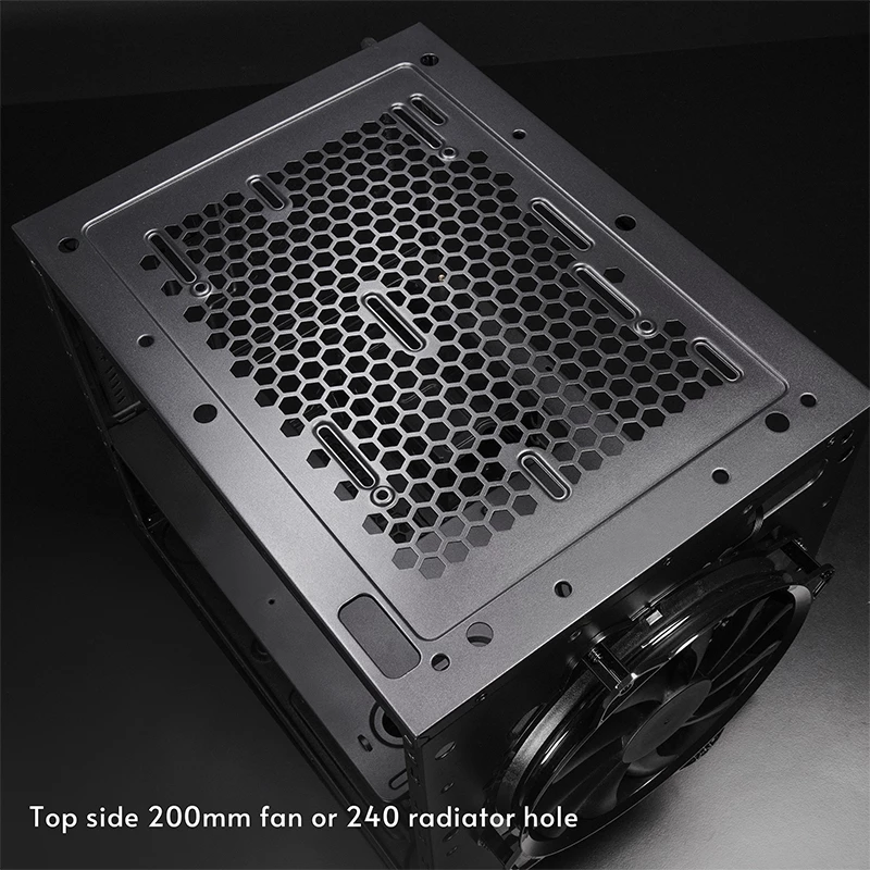 Kompiterio korpusas CHIEFTEC CI-03B-OP Cube Black