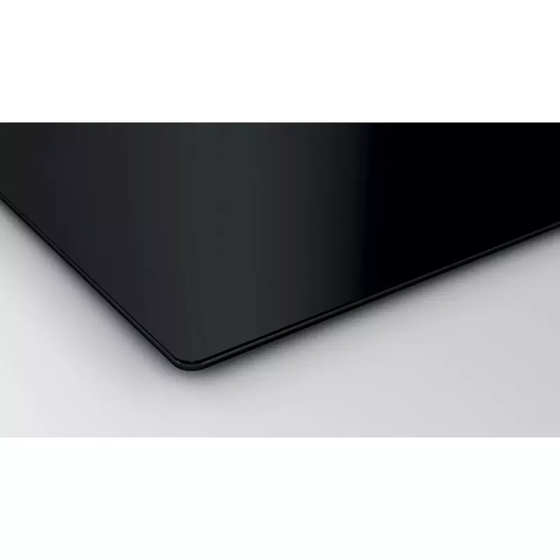 Indukcinė kaitlentė Bosch Serie 4 PUE611BB5D, 4 zonų, be rėmelio, juoda, 59,2×52,2 cm, stiklo keramika, liečiamasis valdymas