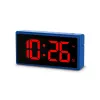 Skaitmeninis žadintuvas Hama Ibiza Blue LCD, baterijų/USB maitinimas, 150x34x73 mm