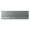 SSD korpusas ADATA EC680 Pilkas M.2 USB Type-C PCIe