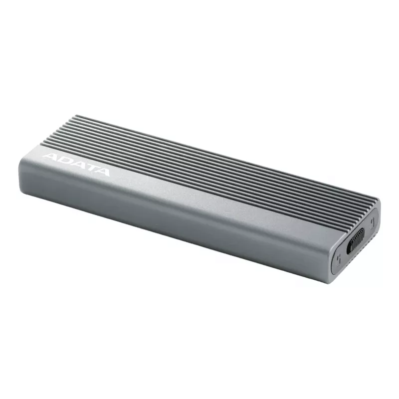 SSD korpusas ADATA EC680 Pilkas M.2 USB Type-C PCIe